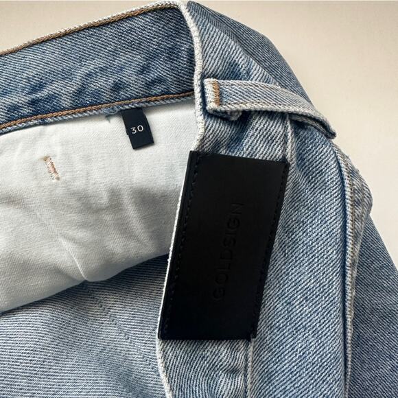 Goldsign The Nineties Jean Classic Denim High-Rise Straight Leg, Size 30, NWOT - Picture 7 of 11